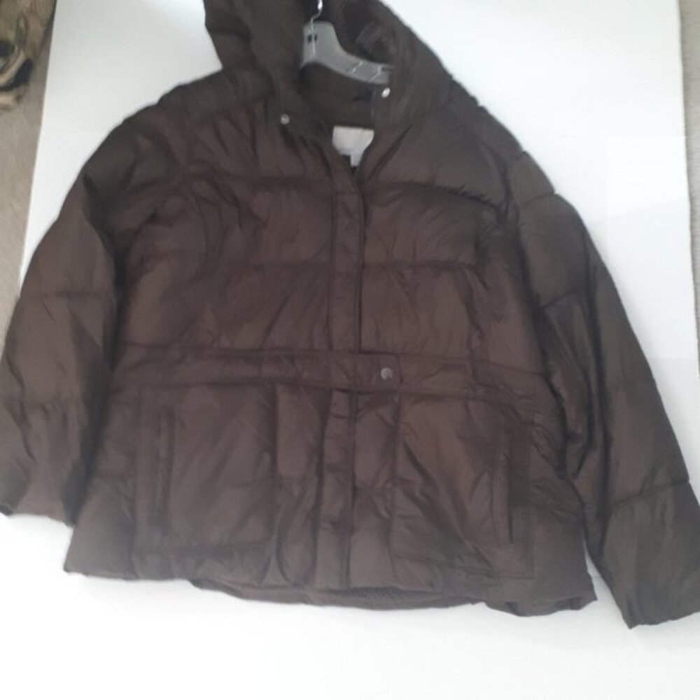 Old Navy Brown Puffer Jacket